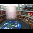 Eine interaktive Fläche im Shoppingcenter